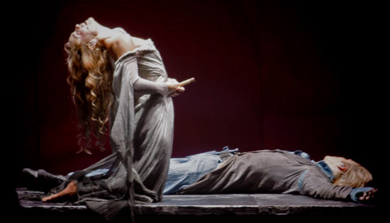 2000年2月14日，音樂劇《羅密歐與朱麗葉》在法國首演，圖為當時演齣劇照。