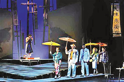 3月31日上演的双语音乐剧《蝴蝶》为深圳戏剧节画上圆满句号。
