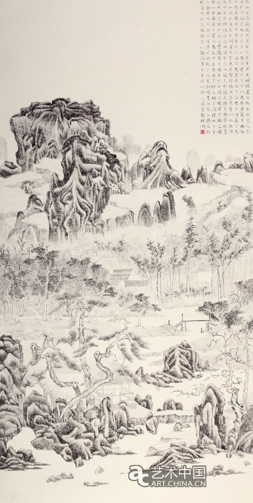 仰观垂象——泰祥洲山水画展,仰观垂象,泰祥洲山水画展,泰祥洲,山水画展,泰祥洲艺术,泰祥洲作品,泰祥洲展览,泰祥洲个展,798桥艺术空间,798,桥艺术空间 