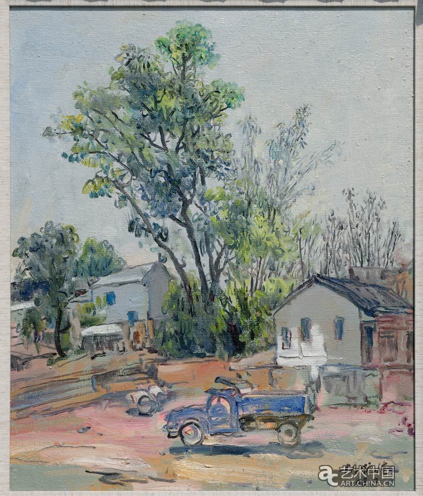 胡振德先生油画风景写生作品