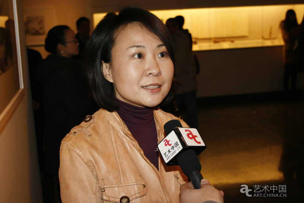 艺术家王梵曦接受艺术中国采访_现场图片