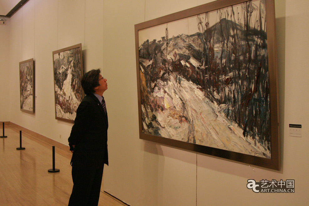 中国美术馆画展现场图片_相关图片