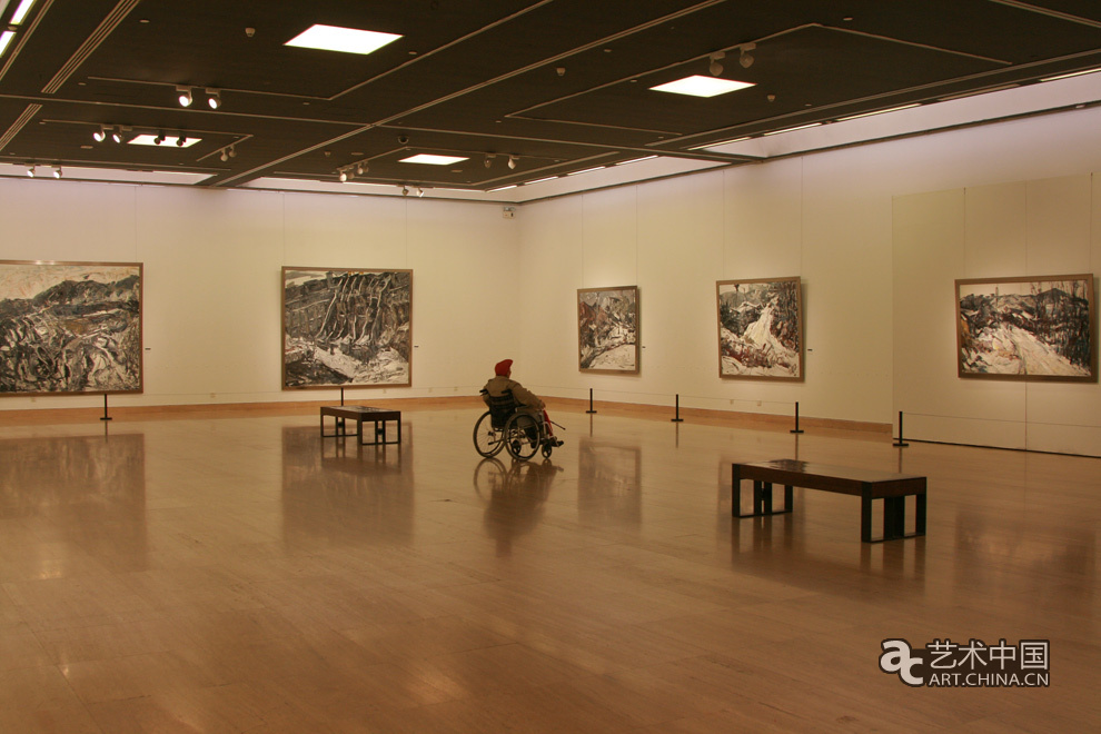 中国美术馆画展现场图片_相关图片
