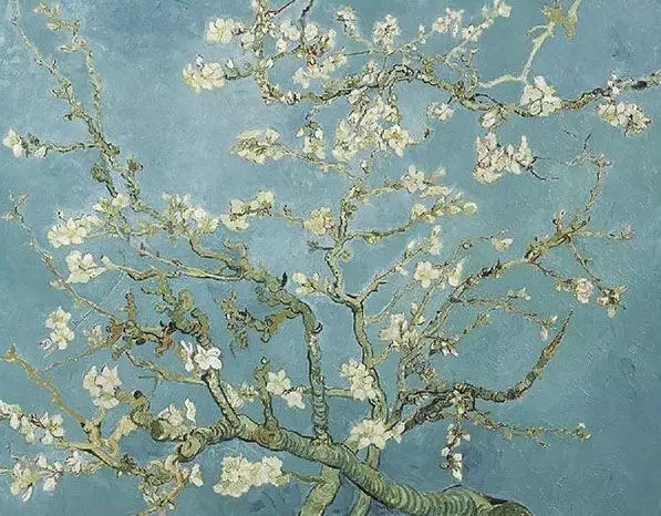 《盛开的杏花 1890年 梵高博物馆