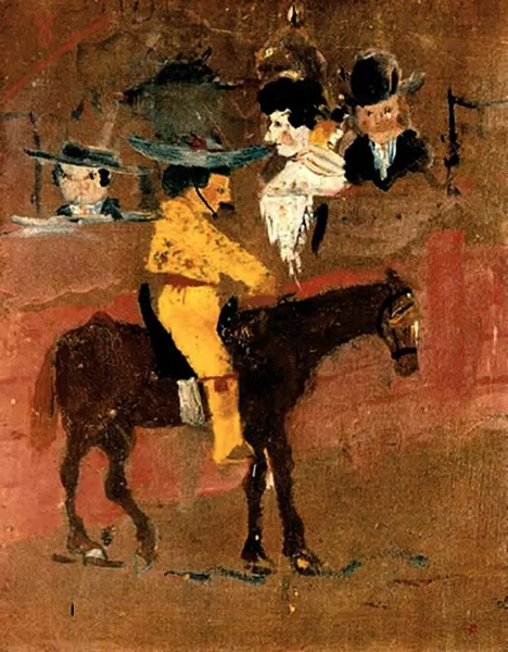 毕加索，《小皮卡尔多》，1889年