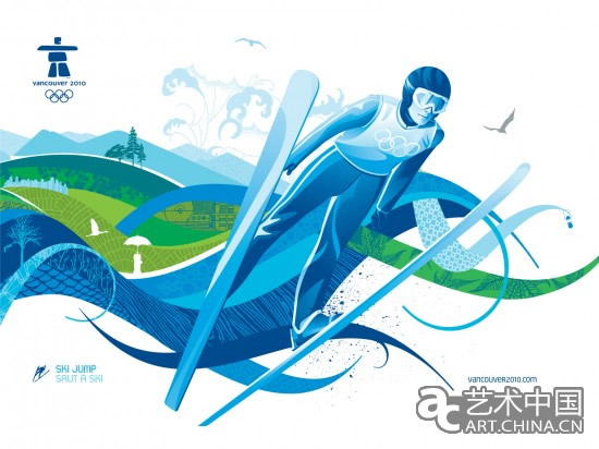 2010年溫哥華冬季奧運會平面廣告欣賞