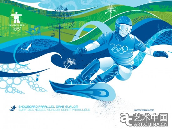 2010年溫哥華冬季奧運會平面廣告欣賞