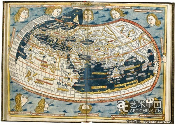 托勒密的欧洲古地图拉开世界帷幕(图)