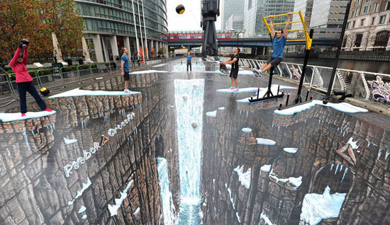 世界最大的3D繪畫