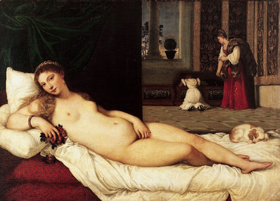 提香的《 The Venus of Urbino》