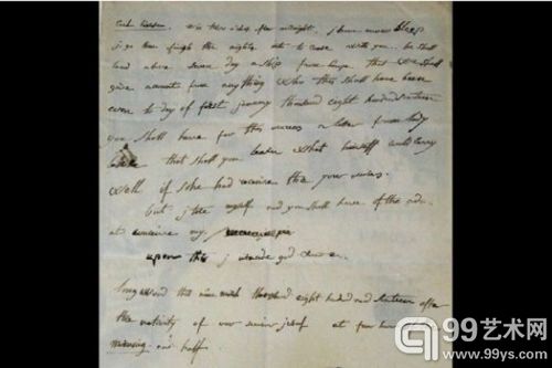 拿破仑写于流放时期的英文书信以32.5万欧元的价格拍卖