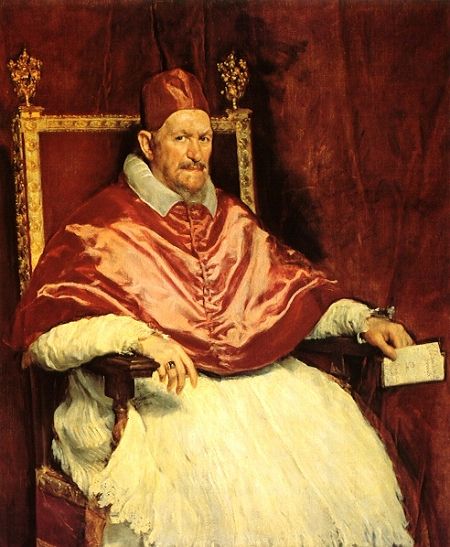 委拉斯凱茲：《教皇英諾森十世》