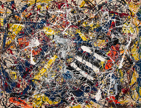 杰克逊·波洛克 jackson pollock number 17a