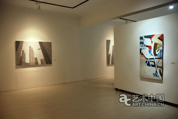 双人联展入城记在北京印象空间画廊举行