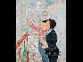 武藝——《臨摹工作的開始》之二  40x50cm  布面油畫   2010