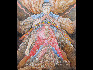 李洋-凈化慾望的圖繪 綜合  李洋，不加框尺寸200×200cm，綜合材料，2009年