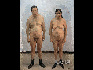 孫遜——《夫婦之一》210x160cm  布面丙烯 2008年