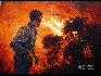 谢东明——《野火》 180 x 250cm 布面油画 2010年