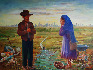 加布里艾拉•阿布德 (墨西哥) 祈祷/2009/布面丙烯油画/130厘米×160厘米