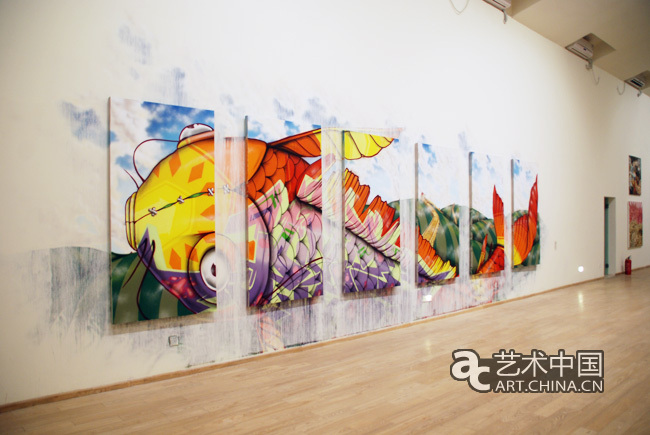 国际涂鸦艺术家齐聚北京宋庄举办展览