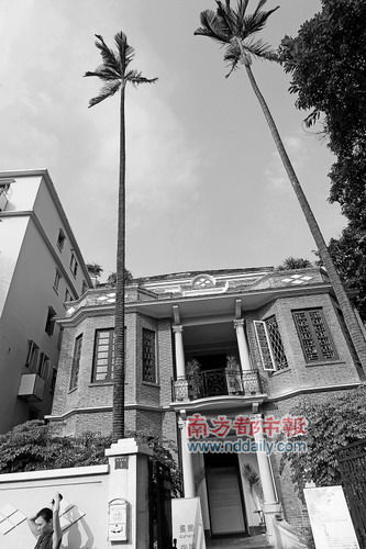 广州东山新河浦“五大名园”之一逵园变身画廊，开门迎客。