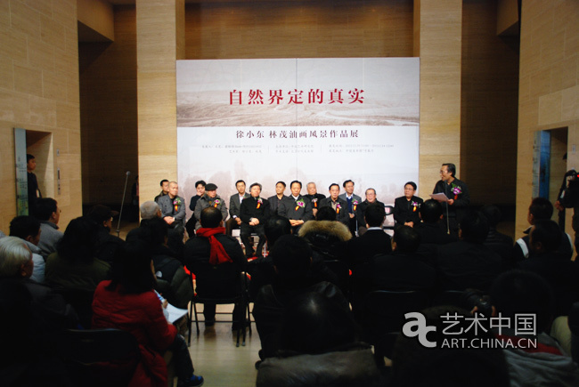 徐小东、林茂油画风景作品展在中国美术馆开