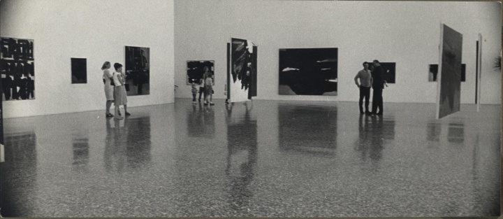 1966年休斯顿美术馆举行的苏拉日回顾展 Soulages Archives, Paris
