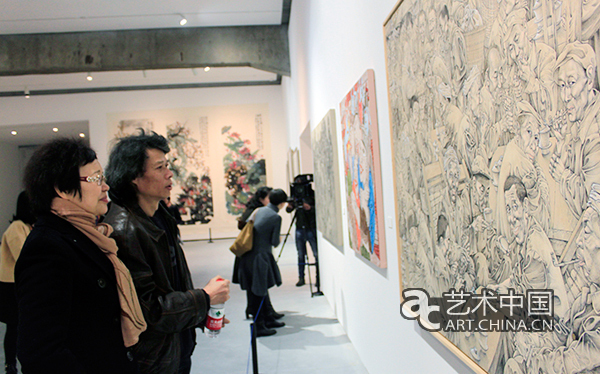 四川美院中国画系教师作品首次集体在北京亮相