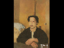 朝戈 Chao Ge 《青年》A young man 布面油画 Oil on Canvans 65×80cm 1991年