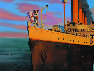 李季,泰坦尼克号,布面油画,200x130cm,2008年
