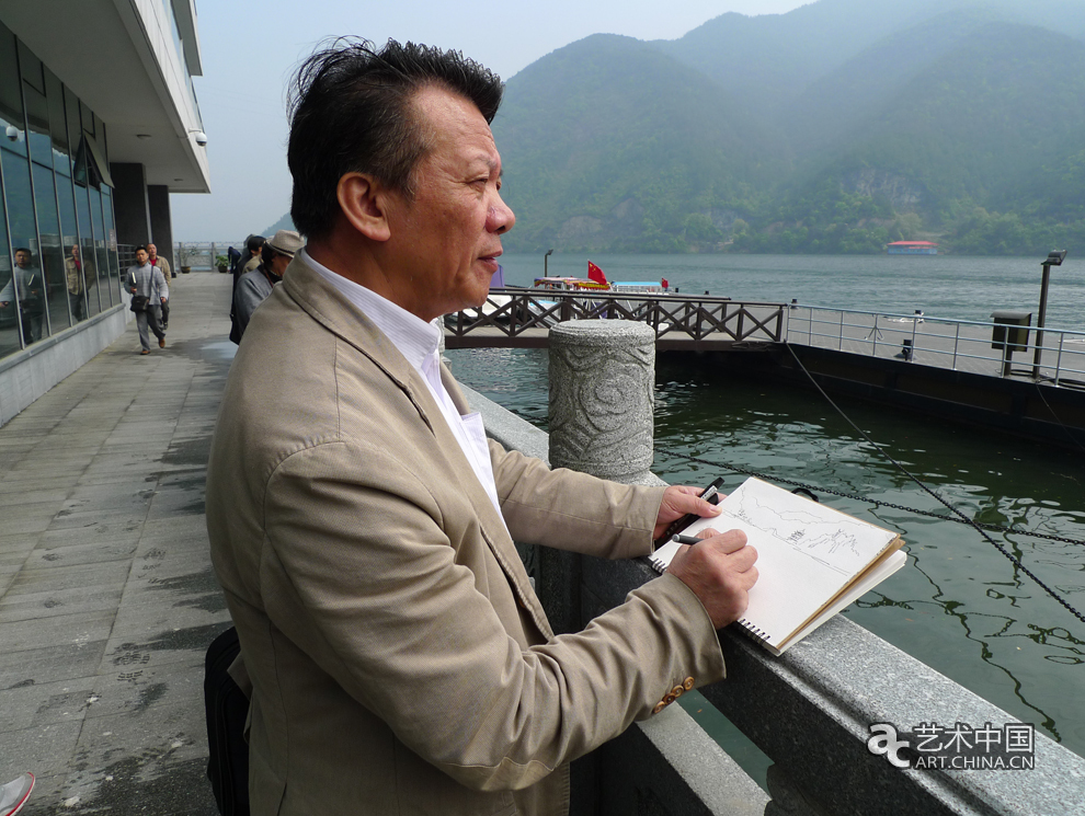  汤余铭 在采风_活动照片_艺术中国