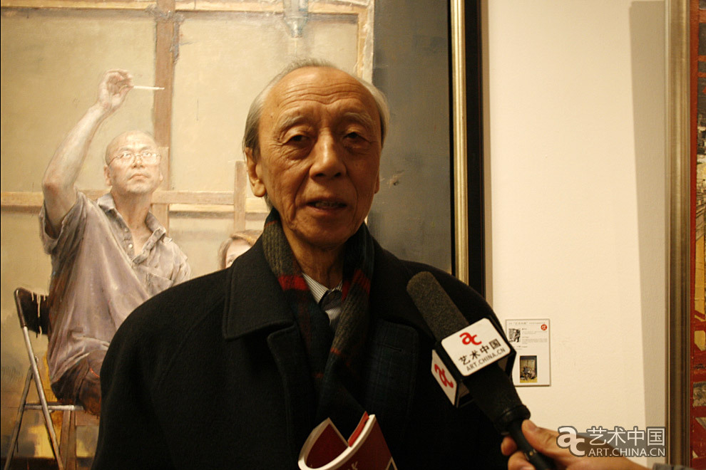 中国油画学会名誉主席詹建俊接受艺术中国采访