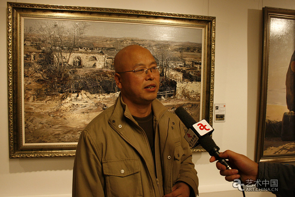 艺术家王海军接受艺术中国采访