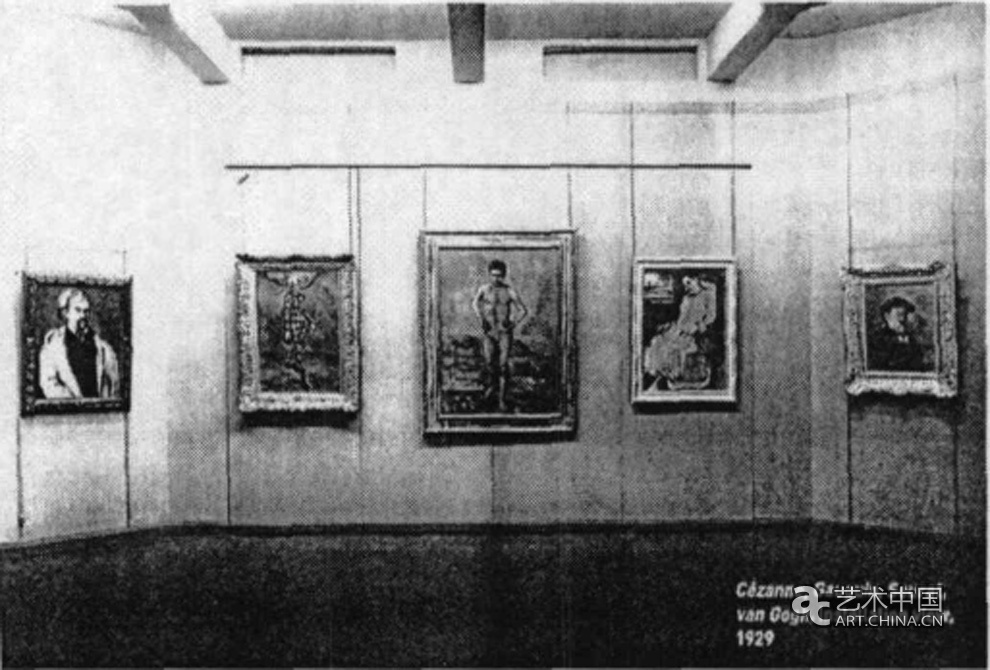 “塞尚、高更、修拉、梵高（Cezanne,Gauguin,Seurat,Van Gogh”展览现场
