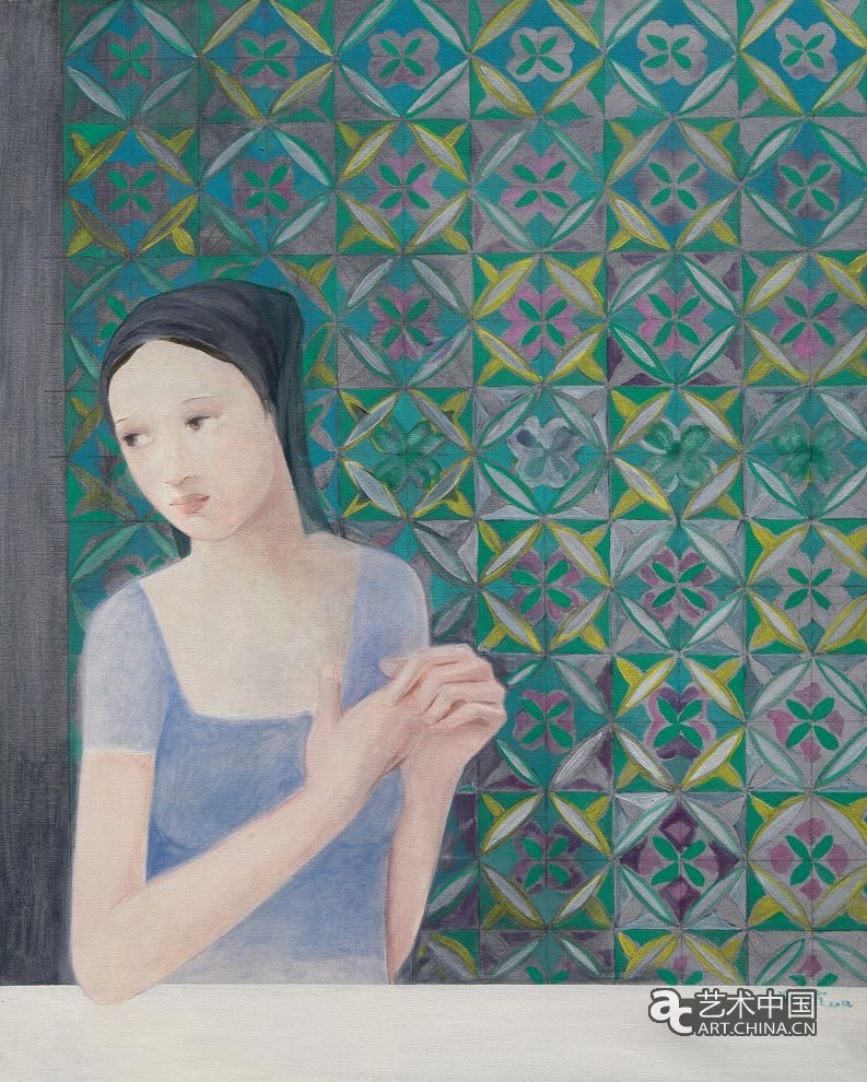 谢中霞-立夏（100-80）2012布面油画