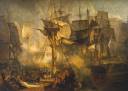 JMW Turner, 'Battle at Trafalgar'
