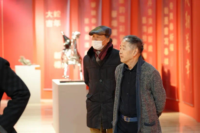 岁朝华章——全国画院蛇年迎春美术作品邀请展暨2024年度中国国家画院学术作品展启幕