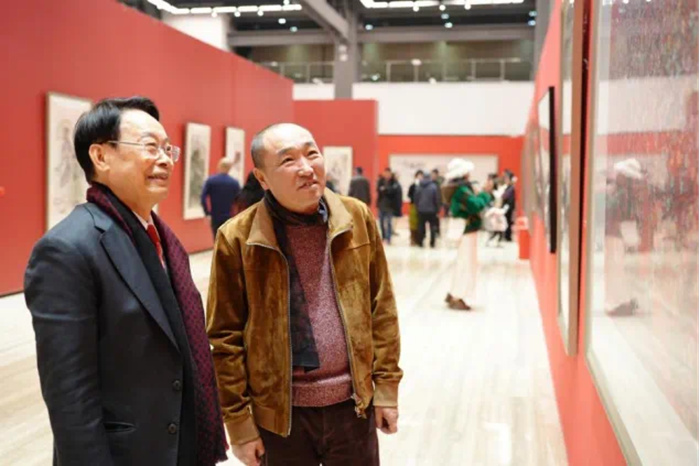 岁朝华章——全国画院蛇年迎春美术作品邀请展暨2024年度中国国家画院学术作品展启幕