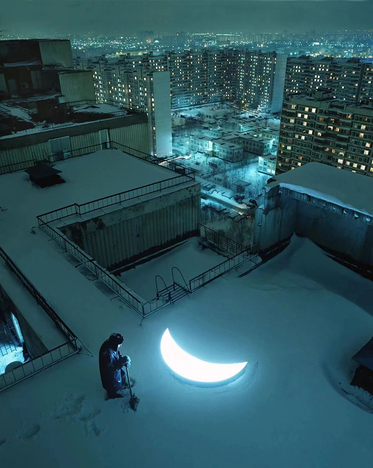 Hello! 月亮先生：Leonid Tishkov的深圳之旅