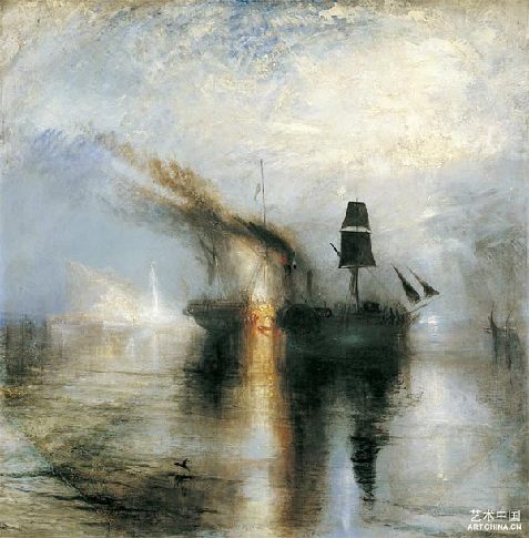 安息——海葬 油画 1842年展出