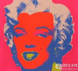 博德马拍卖公司三月将拍卖的安迪·沃霍尔罕见的彩色梦露作品