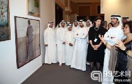 迪拜艺博会开幕：哈姆丹王子盛装出席