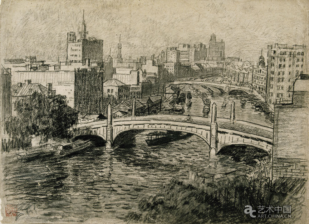 苏州河_从延安到北京--王式廓百年纪念展