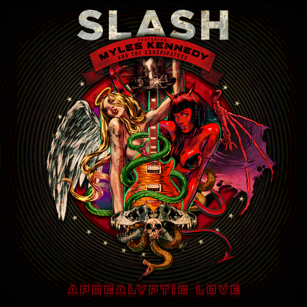 Slash新专辑《Apocalyptic Love》封面