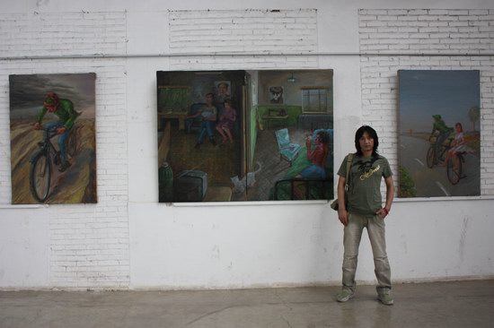 丁武个人大型油画展 十一月将在京举办