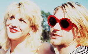 Courtney Love（科妮·拉夫）和Kurt Cobain（柯特·科本）