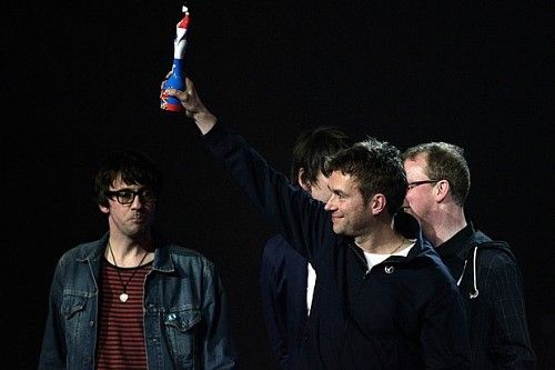 Blur乐队获奖。