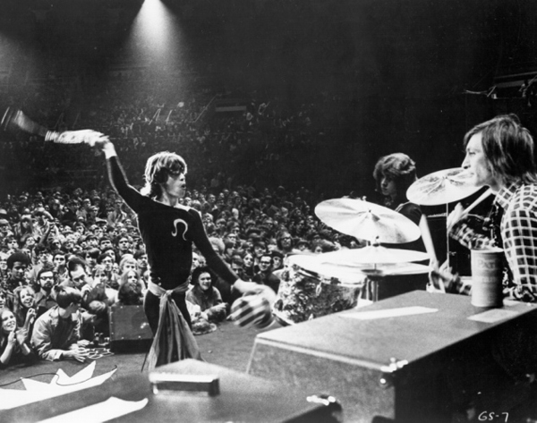 1969年，樂隊在紐約麥迪遜廣場花園演出場景。