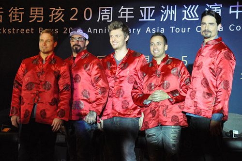 後街男孩啟動2013亞洲巡演 5月中國首航