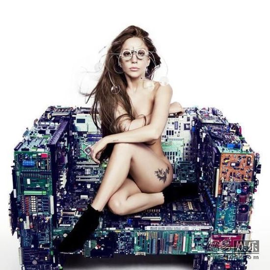 Lady Gaga新专辑宣传照。